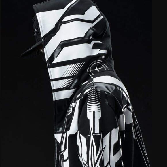 ZYPHR CYBERPUNK MANTLE WHITE - Picture 2 of 7